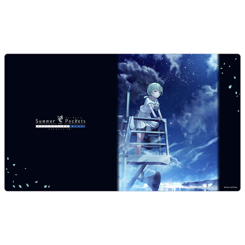 Summer Pockets Reflection Blue Rubber Mat: Nomura Miki image 1