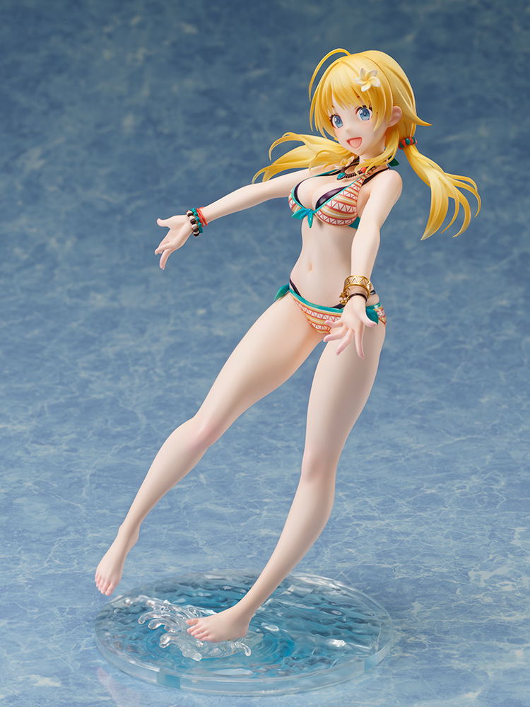 The Idolm@ster Shiny Colors 1/7 Scale Pre-Painted Figure: Natsu ni Koisuru Pizzicato! Meguru Hachimiya image 4