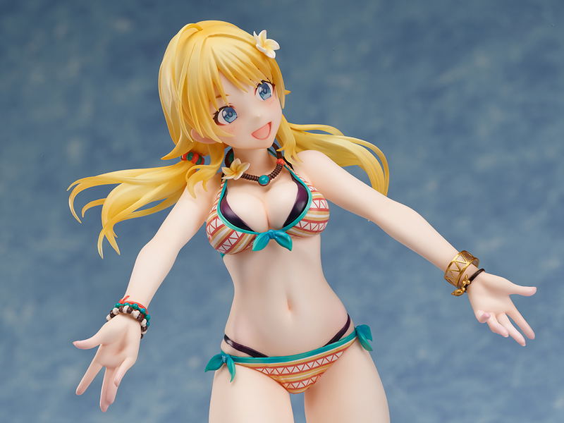 The Idolm@ster Shiny Colors 1/7 Scale Pre-Painted Figure: Natsu ni Koisuru Pizzicato! Meguru Hachimiya image 6