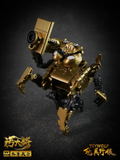 Toywolf W-02G 1/12 Scale Transformable Toy: Dirty Man Navy Leader Gold Ver. thumbnail 10