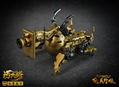 Toywolf W-02G 1/12 Scale Transformable Toy: Dirty Man Navy Leader Gold Ver. thumbnail 11