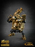 Toywolf W-02G 1/12 Scale Transformable Toy: Dirty Man Navy Leader Gold Ver. thumbnail 4