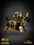Toywolf W-02G 1/12 Scale Transformable Toy: Dirty Man Navy Leader Gold Ver. thumbnail 9