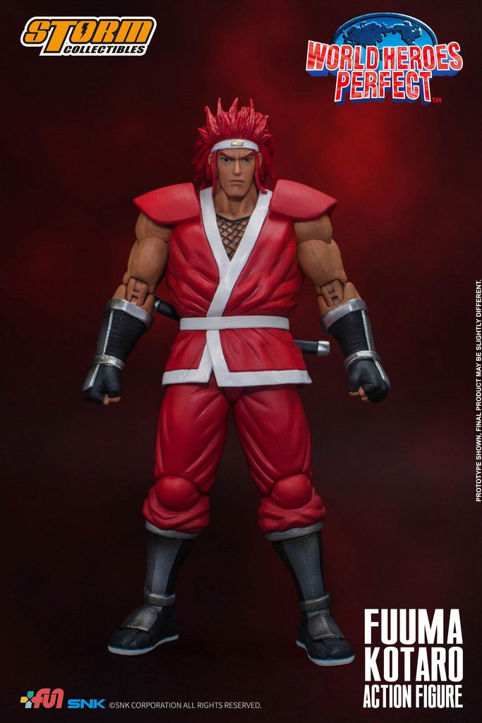 World Heroes Perfect 1/12 Scale Pre-Painted Action Figure: Fuuma Kotaro image 1