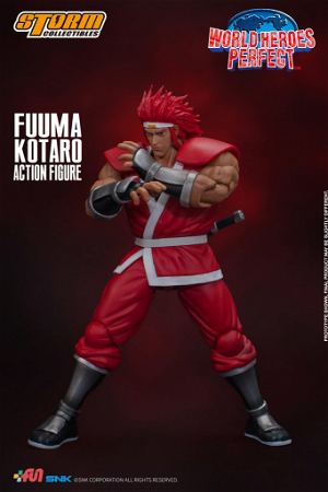 World Heroes Perfect 1/12 Scale Pre-Painted Action Figure: Fuuma Kotaro