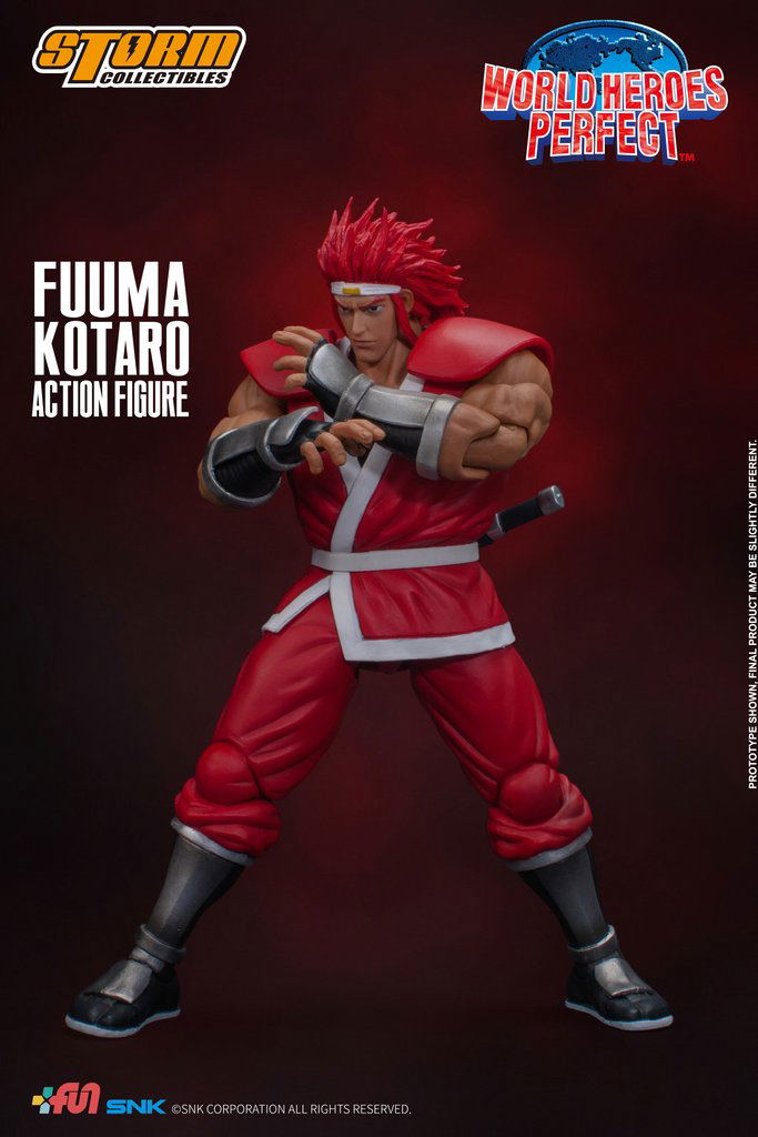 World Heroes Perfect 1/12 Scale Pre-Painted Action Figure: Fuuma Kotaro image 3