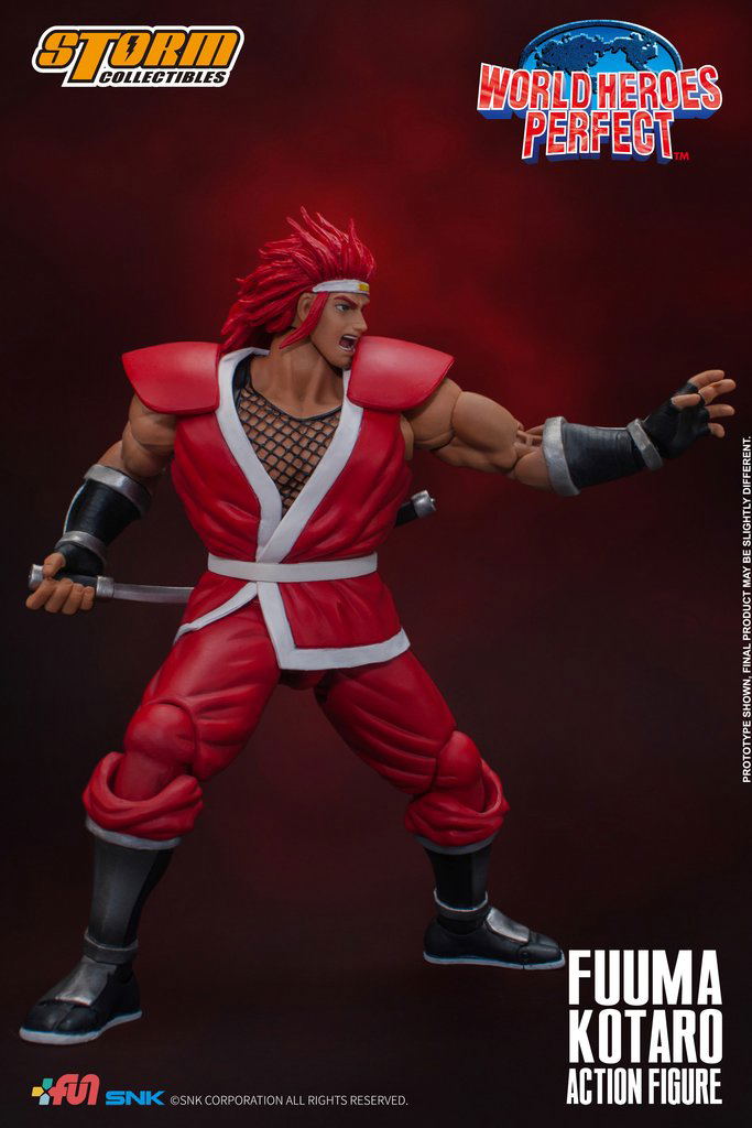 World Heroes Perfect 1/12 Scale Pre-Painted Action Figure: Fuuma Kotaro image 4