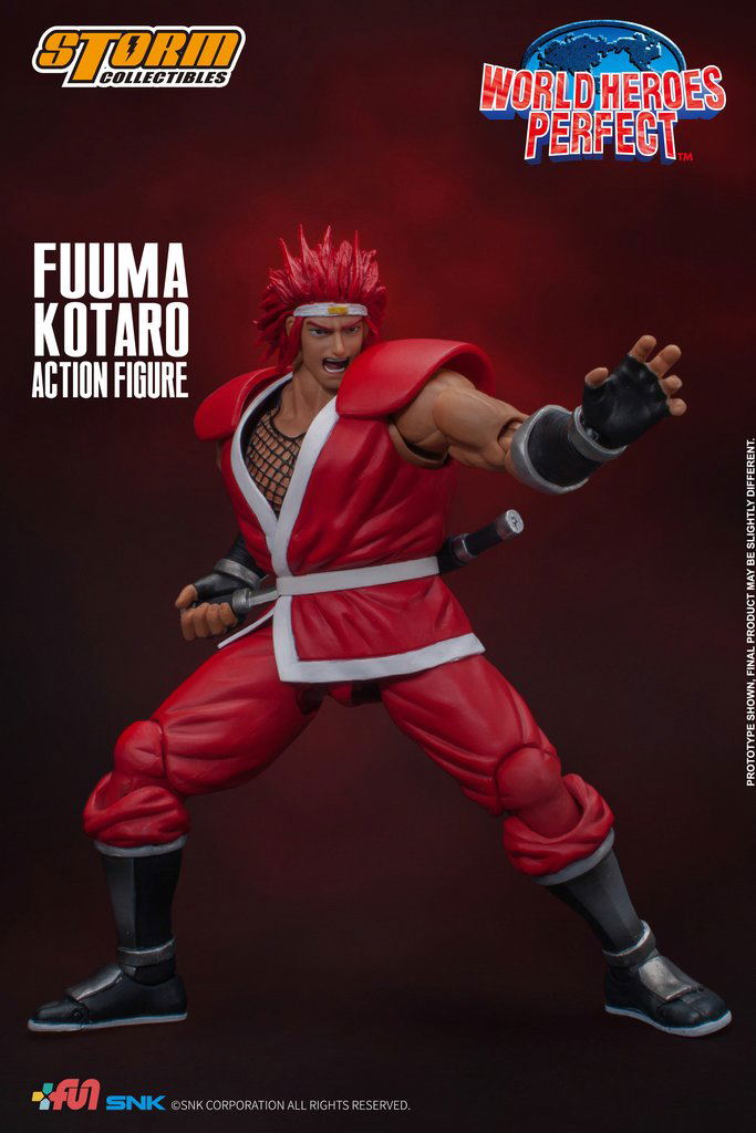 World Heroes Perfect 1/12 Scale Pre-Painted Action Figure: Fuuma Kotaro image 5