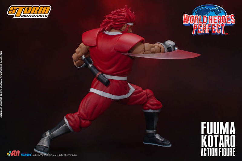 World Heroes Perfect 1/12 Scale Pre-Painted Action Figure: Fuuma Kotaro image 7