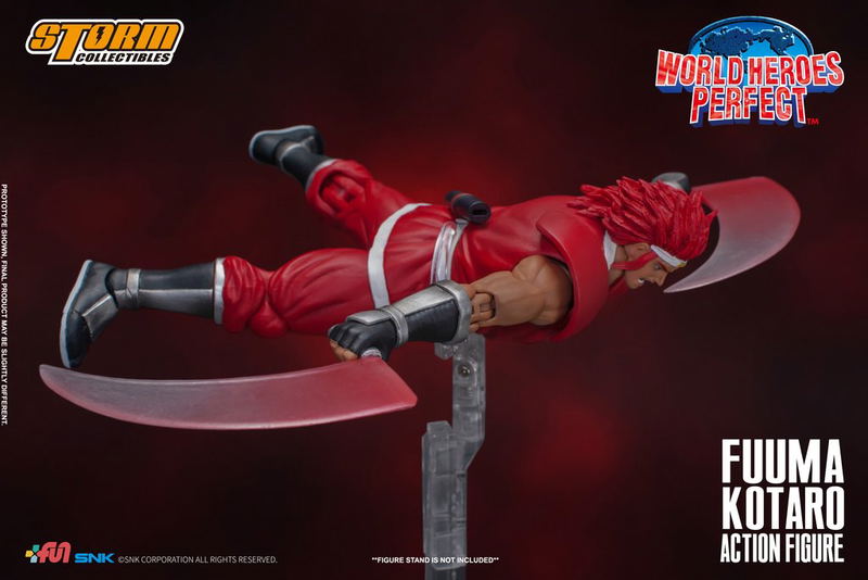 World Heroes Perfect 1/12 Scale Pre-Painted Action Figure: Fuuma Kotaro image 9