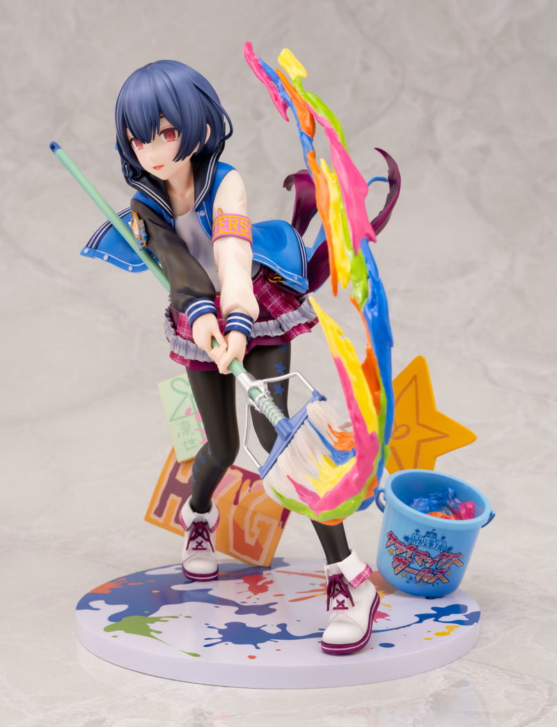 The Idolm@ster Shiny Colors 1/8 Scale Pre-Painted Figure: Rinze Brave Hero Jersey Ver. image 2