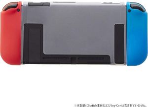 CYBER · Premium Protect Separate Cover for Nintendo Switch (Clear Blue x Clear Red)