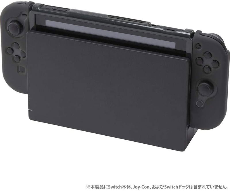 Cyber Gadget Premium Protect Separate Cover for Nintendo Switch (Clear Gray) image 4