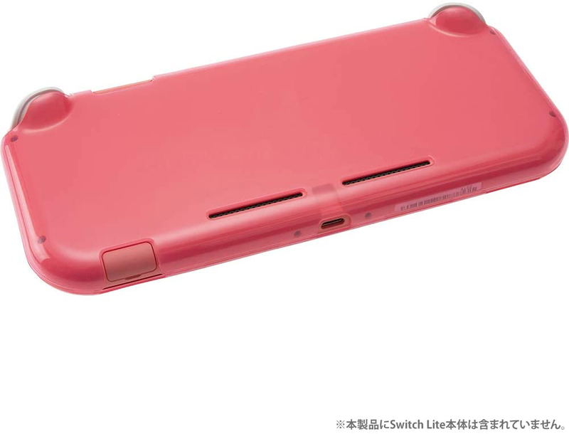 Cyber Gadget Premium Protection Cover for Nintendo Switch Lite (Clear Coral) image 3