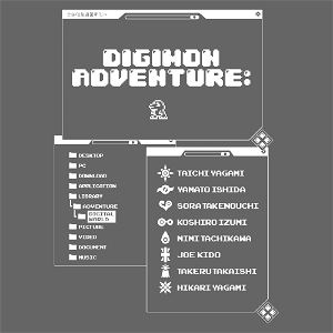 Digimon Adventure - Digimon Crest 2way Backpack Heather Charcoal