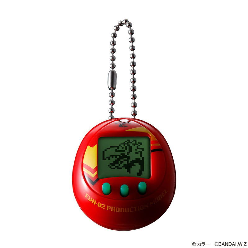 EVANGELION x Tamagotchi: General-Purpose Egg Type Kessen Heiki Evacchi Asuka Model image 5
