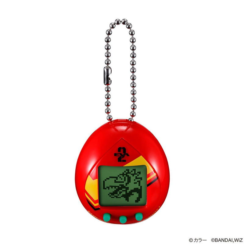 EVANGELION x Tamagotchi: General-Purpose Egg Type Kessen Heiki Evacchi Asuka Model image 6