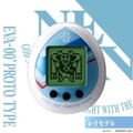 EVANGELION x Tamagotchi: General-Purpose Egg Type Kessen Heiki Evacchi Rei Model thumbnail 7