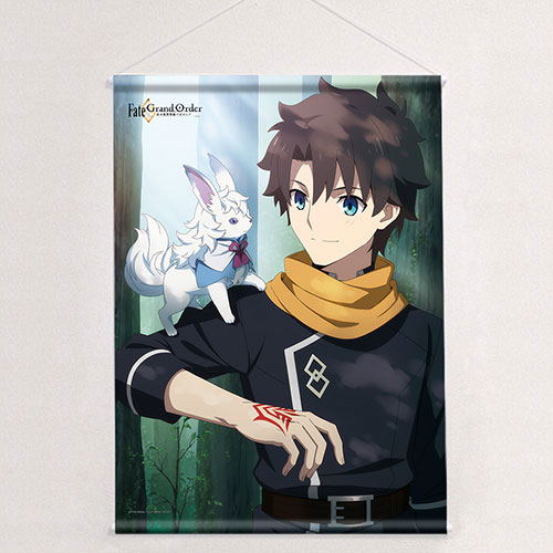 Fate/Grand Order -Absolute Demonic Battlefront Babylonia- B2 Wall Scroll: Fujimaru Ritsuka & Fou image 1