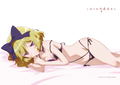 Ms. Vampire Who Lives in My Neighborhood Original Illustration Horizontal B2 Wall Scroll: Ellie thumbnail 2