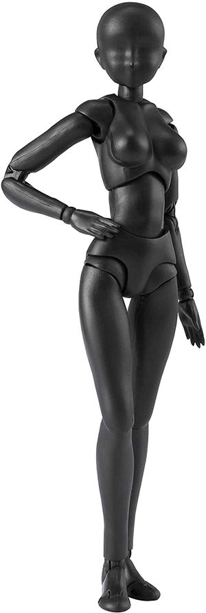 S.H.Figuarts Body-chan DX Set 2 (Solid Black Color Ver.)_