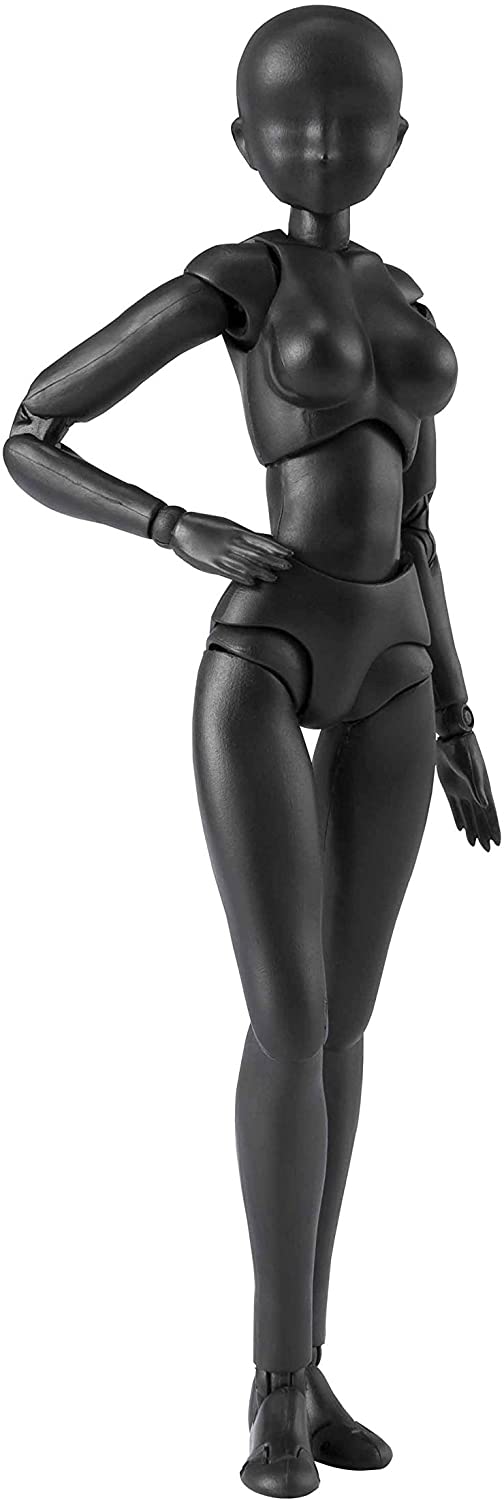 S.H.Figuarts Body-chan DX Set 2 (Solid Black Color Ver.) image 1