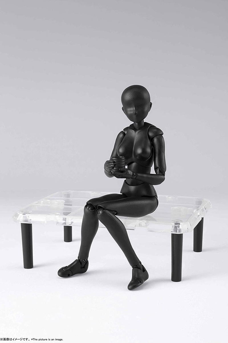 S.H.Figuarts Body-chan DX Set 2 (Solid Black Color Ver.) image 10