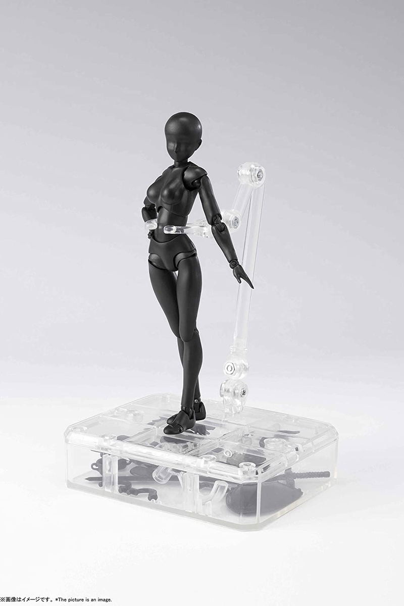 S.H.Figuarts Body-chan DX Set 2 (Solid Black Color Ver.) image 8