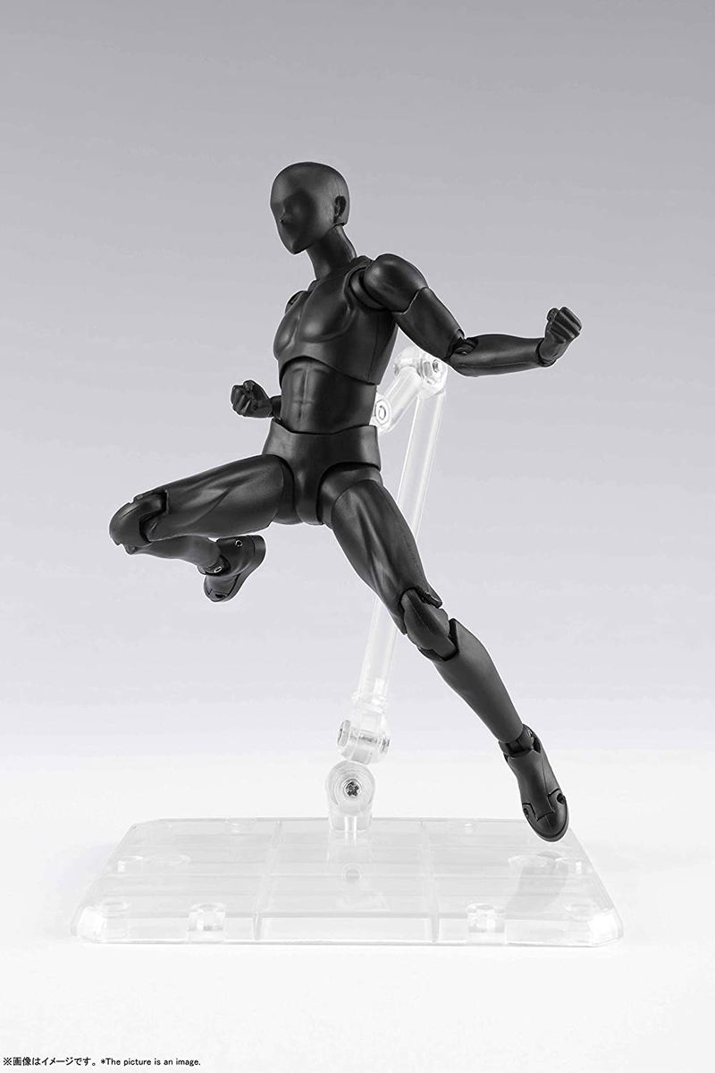 S.H.Figuarts Body-kun DX Set 2 (Solid Black Color Ver.) image 10