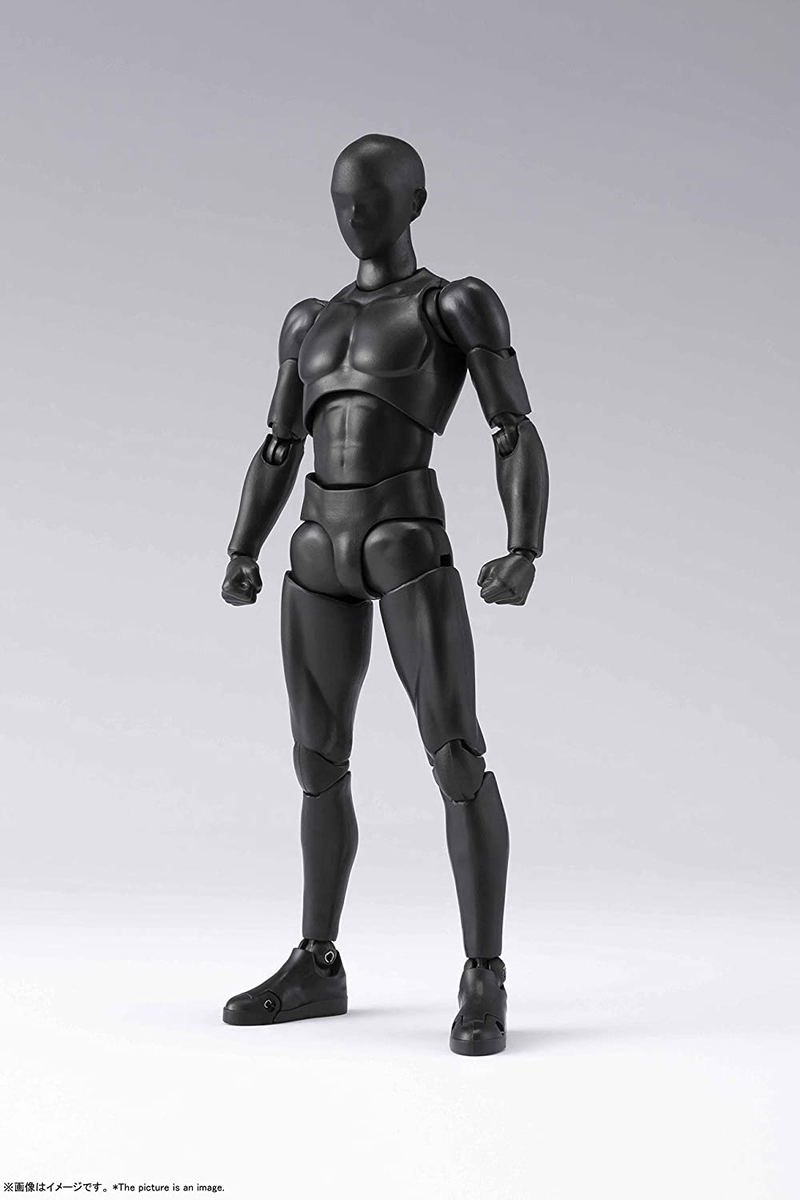 S.H.Figuarts Body-kun DX Set 2 (Solid black Color Ver.) image 4