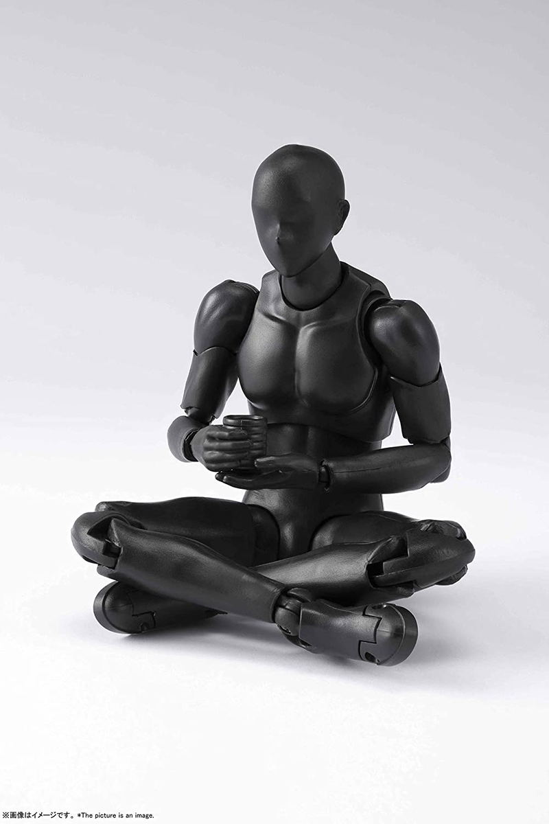 S.H.Figuarts Body-kun DX Set 2 (Solid black Color Ver.) image 7