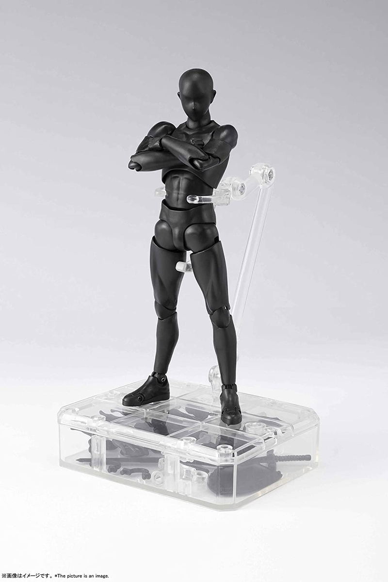S.H.Figuarts Body-kun DX Set 2 (Solid black Color Ver.) image 9
