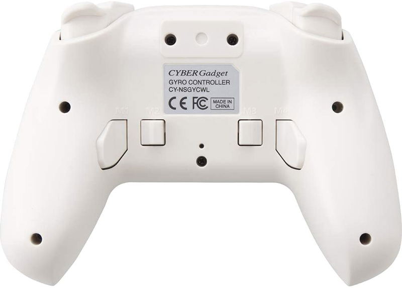 Cyber Gadget Gyro Wireless Controller for Nintendo Switch (Light Green x Cream) image 4