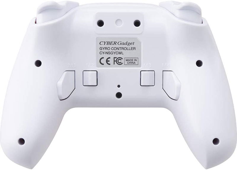 Cyber Gadget Gyro Wireless Controller for Nintendo Switch (Pink x White) image 4
