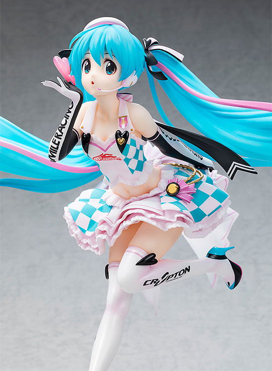 Hatsune Miku GT Project 1/7 Scale Pre-Painted Figure: Racing Miku 2019 Ver. Side Key Visual image 6