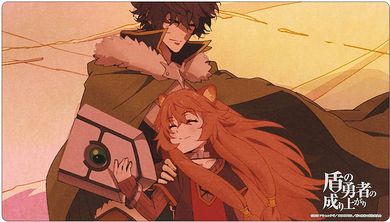 KlockWorx Rubber Mat Collection Vol. 62 The Rising of the Shield Hero: Naofumi & Raphtalia image 1