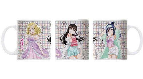 Love Live! Sunshine!! - Kanan, Dia, Mari Full Color Mug Pajama Ver. image 1