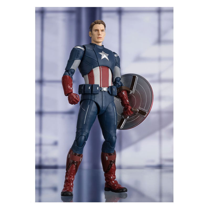 S.H.Figuarts Avengers Endgame: Captain America (Cap vs. Cap) Edition image 1