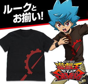 Yu-Gi-Oh! Sevens - Luke T-shirt Black (M Size)