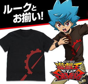 Yu-Gi-Oh! Sevens - Luke T-shirt Black (S Size)_