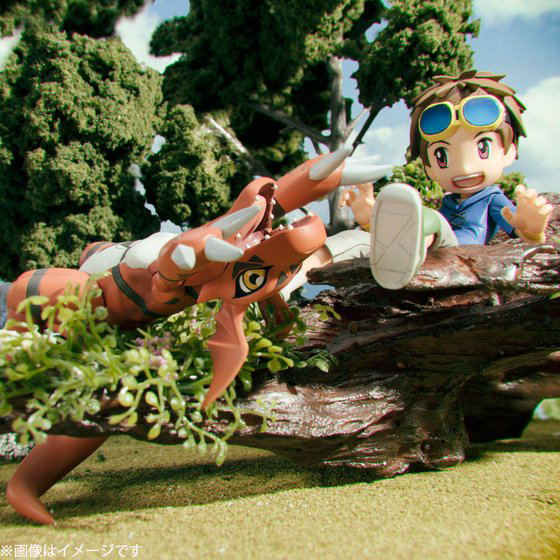 G.E.M. Series Digimon Tamers: Guilmon & Takato Matsuda (Re-run) image 8