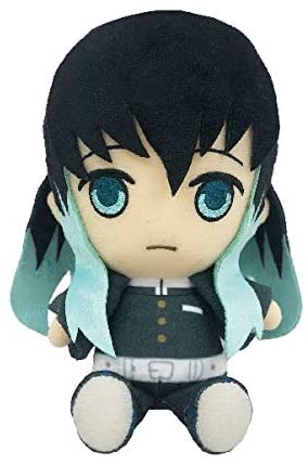 Demon Slayer Kimetsu no Yaiba Chibi Plush: Muichiro Tokito (Re-run) image 1