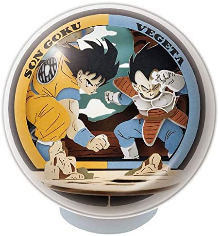 Dragon Ball Z Paper Theater Ball PTB-15 Son - Gokou Vs. Vegeta image 1