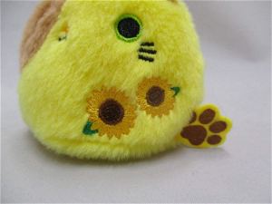 Flower Neko Dango Plush: Sunflower