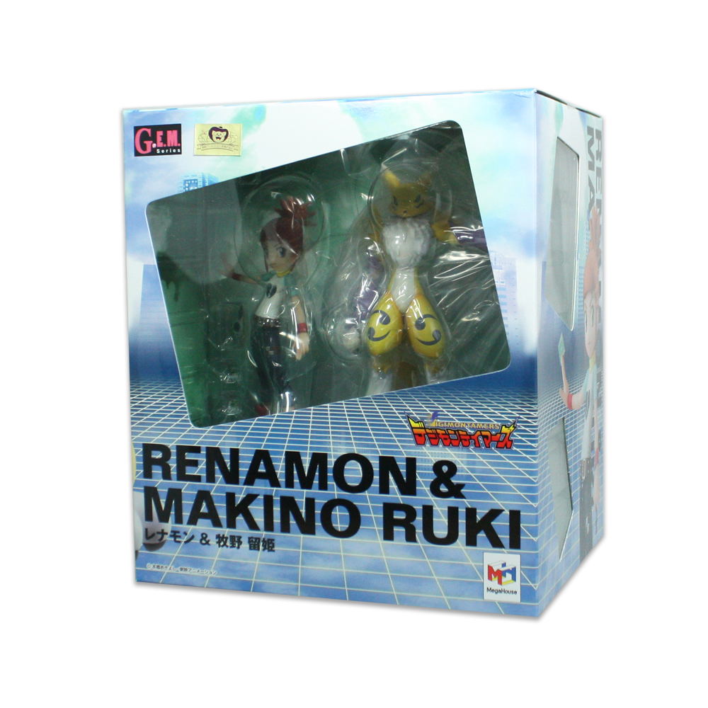 置物 remon G.E.M. Series Digimon Tamers: Rika Nonaka & Renamon (Re-run)