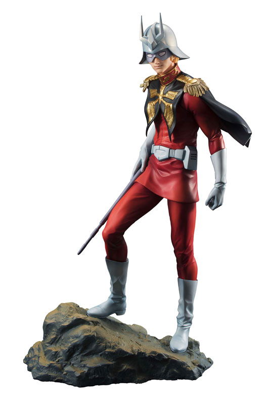 Gundam Guys Generation Mobile Suit Gundam 1/8 Scale Pre-Painted Figure: Char Aznable (Re-run) image 1