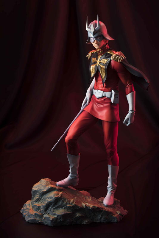 Gundam Guys Generation Mobile Suit Gundam 1/8 Scale Pre-Painted Figure: Char Aznable (Re-run) image 5