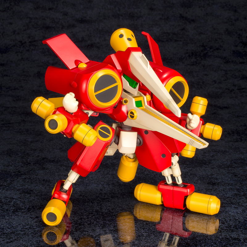 Medarot 1/6 Scale Plastic Model Kit: KBT06-C Arcbeetle Dash (Re-run) image 2