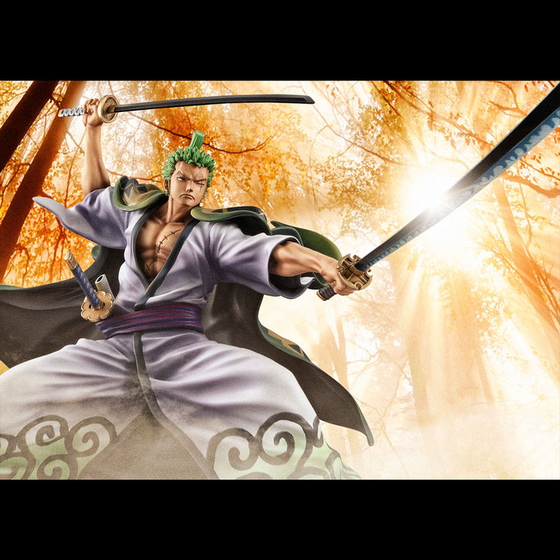 One Piece Portrait of Pirates Warriors Alliance 1/8 Scale Pre-Painted Figure: Zoro Juro image 10
