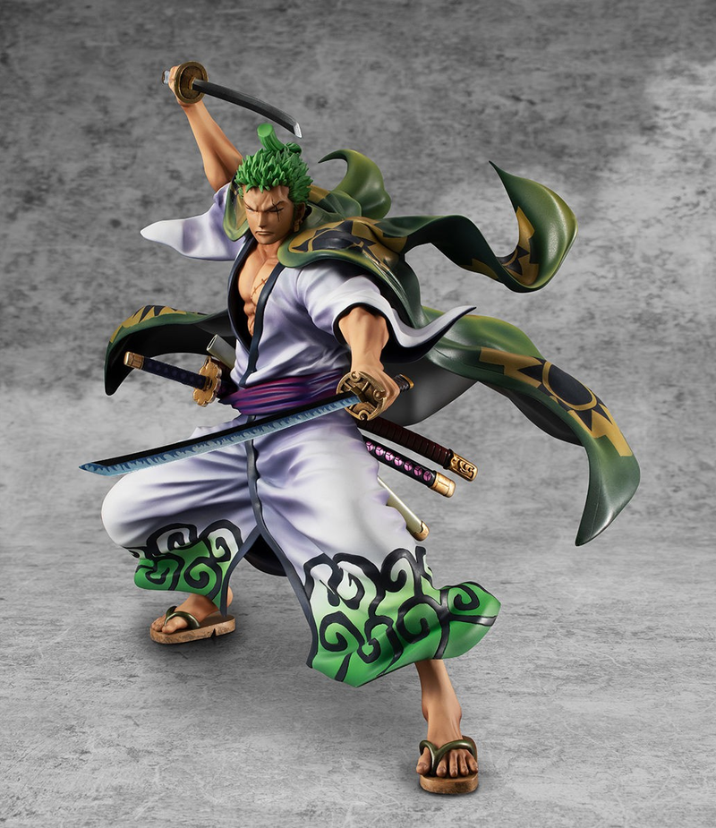 One Piece Portrait of Pirates Warriors Alliance 1/8 Scale Pre-Painted Figure: Zoro Juro image 1